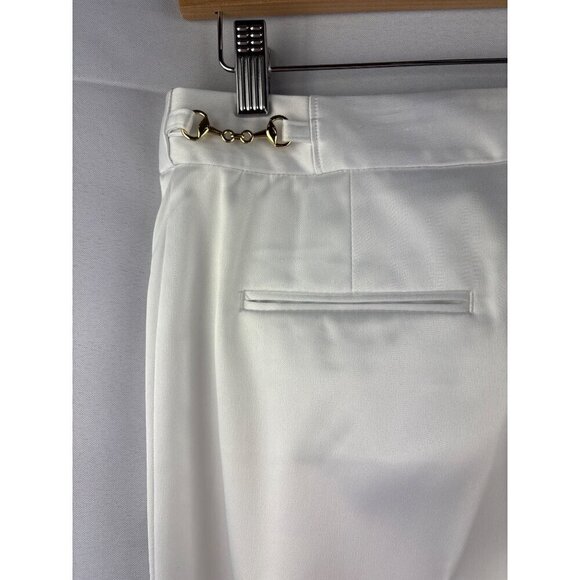 White Dress Pants By Express Design Studio Size 2 Womens - Picture 5 of 6